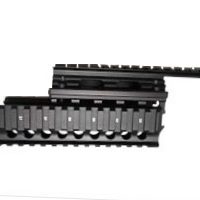 AK-47 ja AK-74 taktinen etutukki 21mm Weaver / Picatinny-kiskoilla