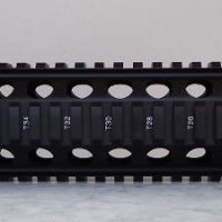 AR-15 Free Float etutukki Weaver-kiskoilla