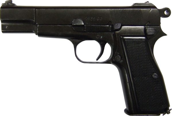 Replika-ase pistooli Browning High Power 9mm