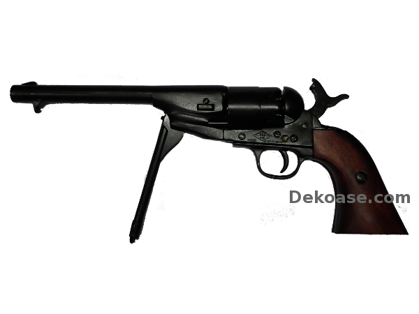 Replica-ase Colt 1860 Army kokomusta toiminnot