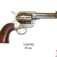 Replika-ase Colt Peacemaker Quick Draw pikavetomalli nikkeli