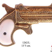 Derringer, metallinen replica-ase.