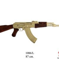 Kullattu replika-ase AK-47 Kalashnikov rynnäkkökivääri