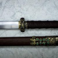 Kung fu-miekka Jian pitkä malli.