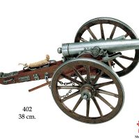 Mustaruutitykin pienoismalli USA Civil War 38cm