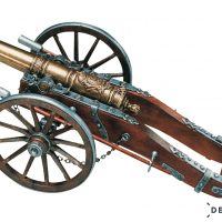 Mustaruutitykki pienoismalli Louis XIV 45cm