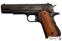 Colt 1911 KLM pistooli musta puukahvat