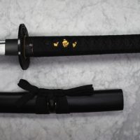 Edullinen samurai-miekka 1045 hiiliteräs