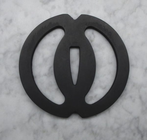 Samurai-miekan Tsuba rauta 030