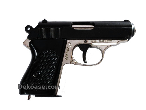 Walther PPK duotone metallinen replika-pistooli